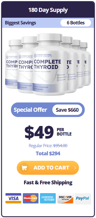 Buy Complete Thyroid 6 Bottle